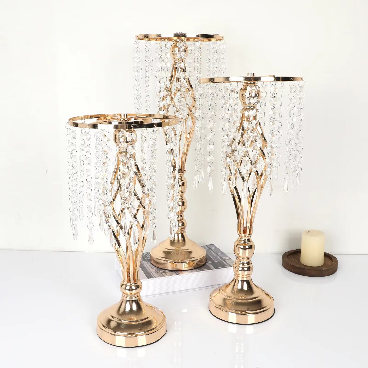 Iron Art Candle Holder
